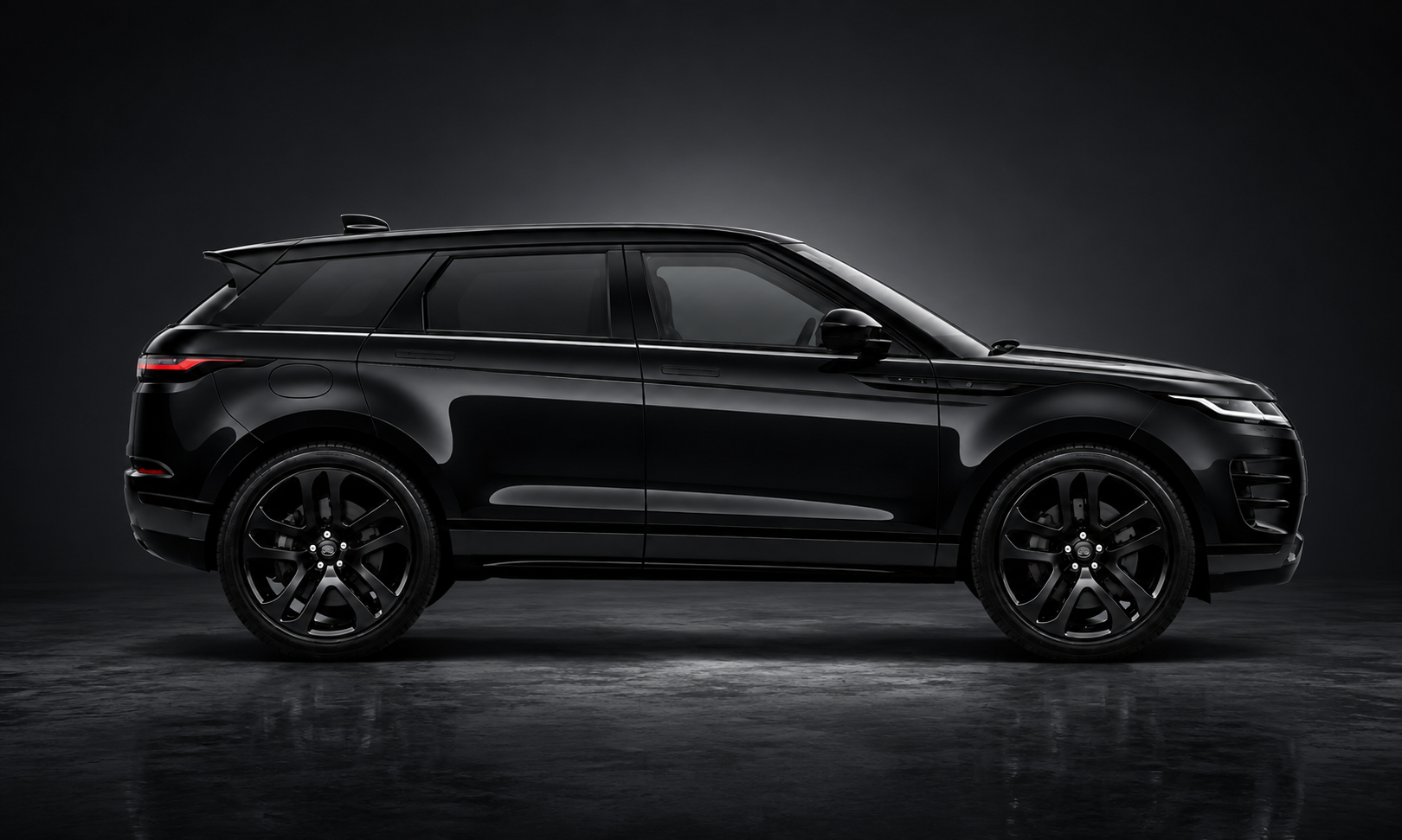 black range rover